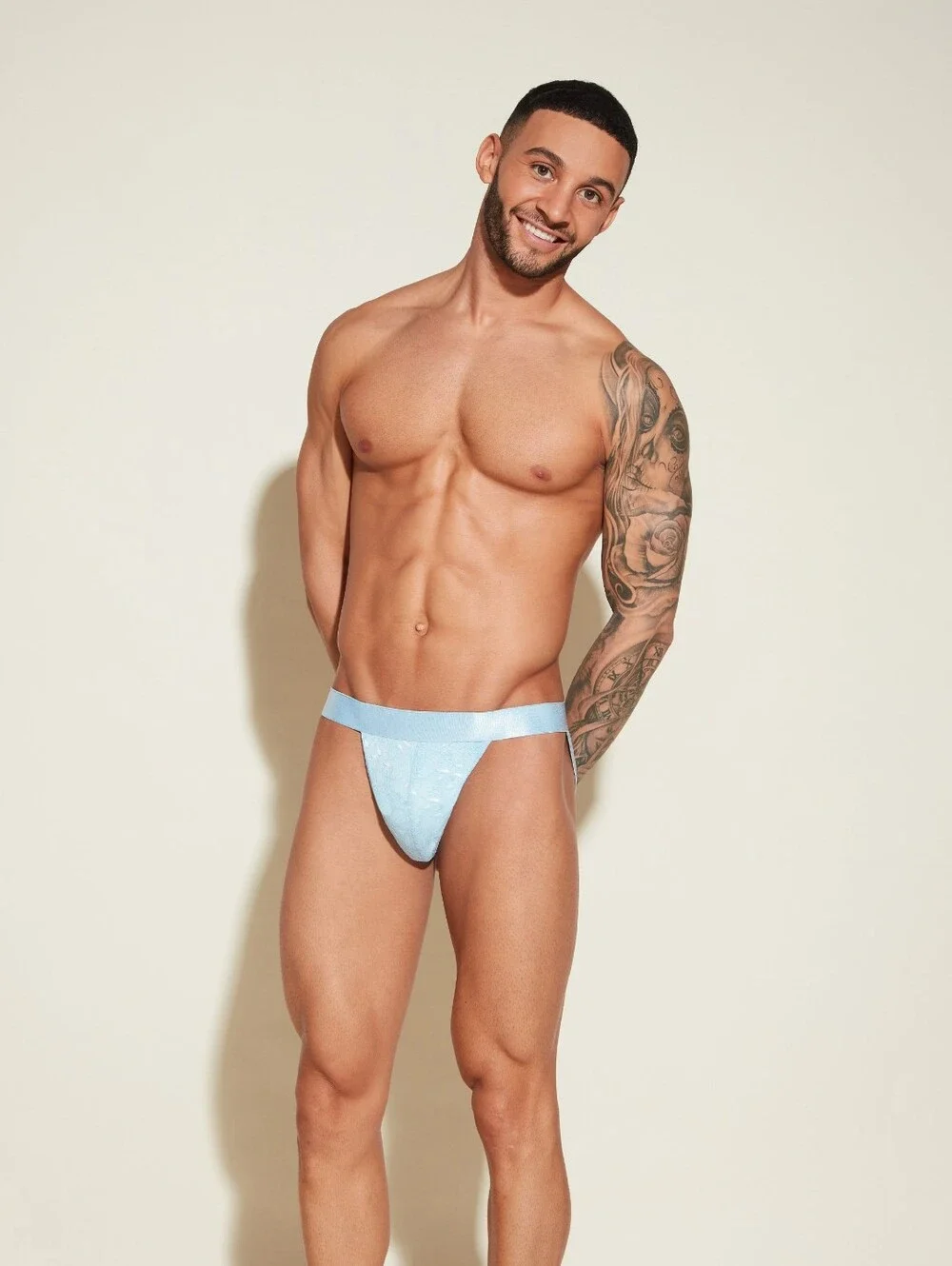 Cosabella Men’s Jockstrap In Aasmani Blue